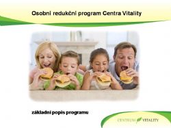 Prezentace Centrum Vitality