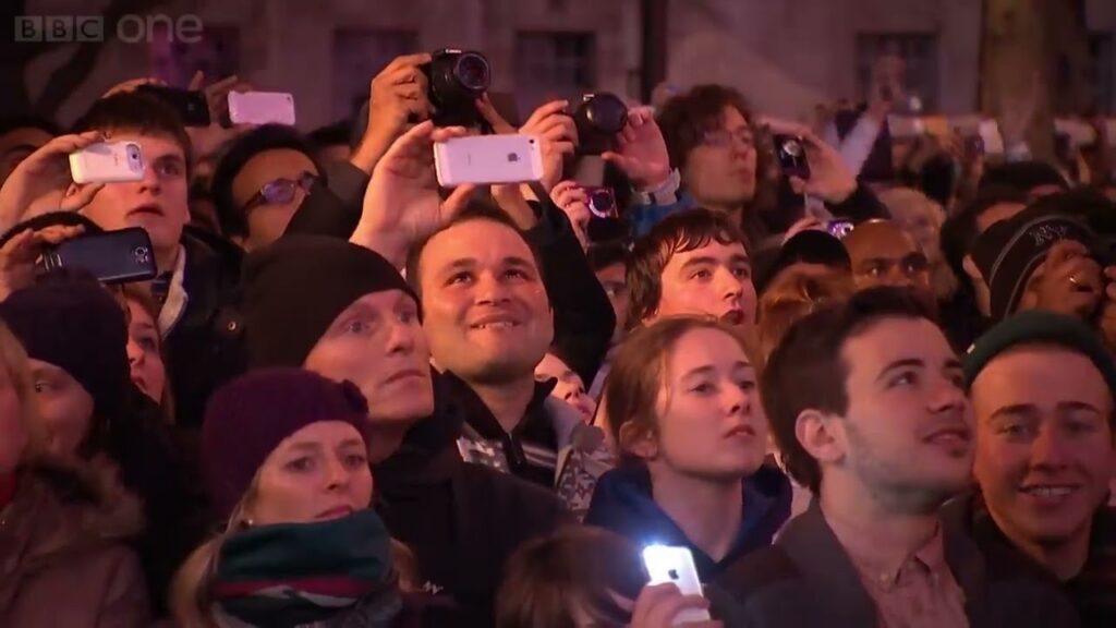 Novoroční ohňostroj Londýn 2013